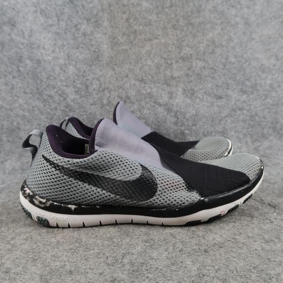 Nike Shoes Womens 5.5 Slip On Sneaker Free Connect Athletic Trainer Casual Grey - Picture 1 of 11